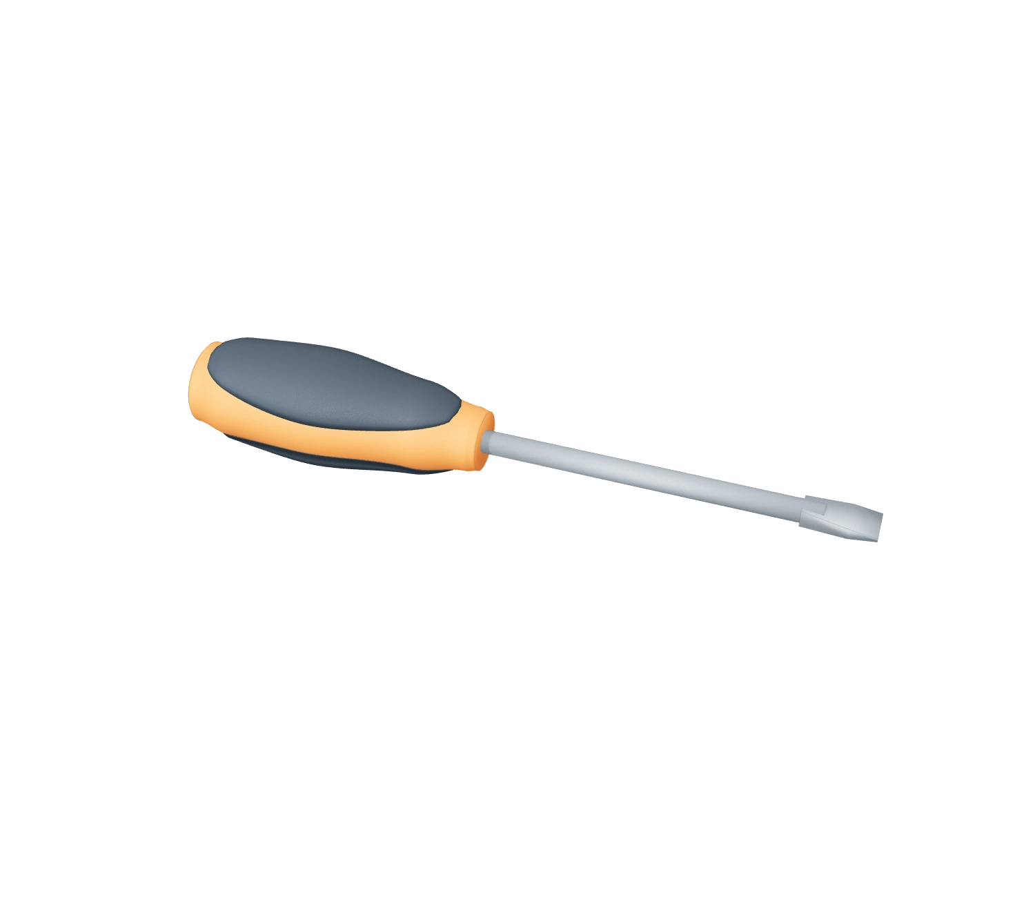 Two-shot tool handle